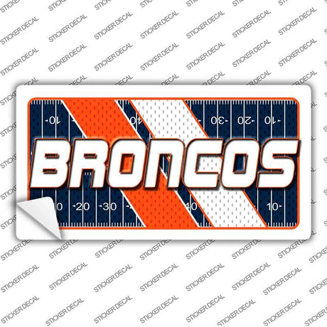 BRONCOS Graphic Novelty Sticker Decal LP-14634s