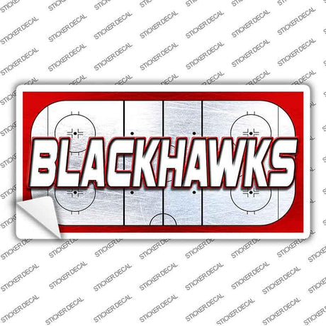 BLACKHAWKS Graphic Novelty Sticker Decal LP-14662s