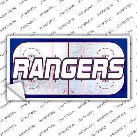 RANGERS Graphic Novelty Sticker Decal LP-14675s