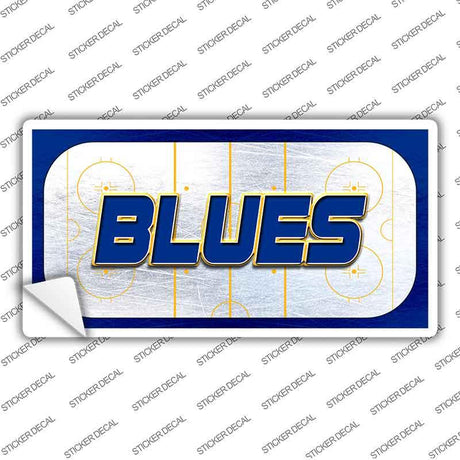 BLUES Graphic Novelty Sticker Decal LP-14681s