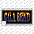 Gila Bend Arizona State Flag Novelty Sticker Decal