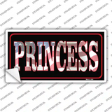 Princess Patriotic Novelty Sticker Decal