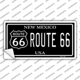 Route 66 New Mexico Black Novelty Sticker Decal