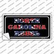 North Carolina Rebel Novelty Sticker Decal