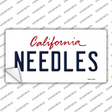 Needles California Novelty Sticker Decal