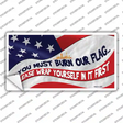Burn It Wrap Yourself First Novelty Sticker Decal