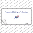British Columbia Novelty Sticker Decal