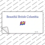 British Columbia Novelty Sticker Decal