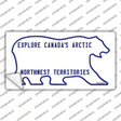 Northwest Territories Novelty Sticker Decal
