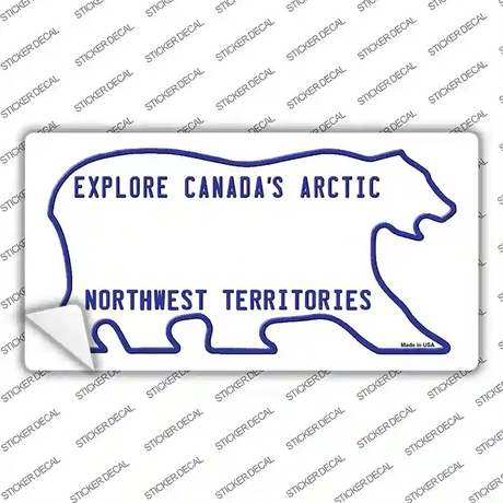 Northwest Territories Novelty Sticker Decal