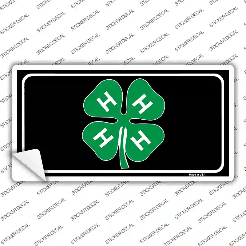 4-H Novelty Sticker Decal
