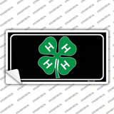 4-H Novelty Sticker Decal