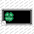 4-H Offset Novelty Sticker Decal