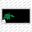 Green Chili Offset Novelty Sticker Decal