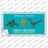 Green Chili & Road Runner New Mexico Novelty Sticker Decal