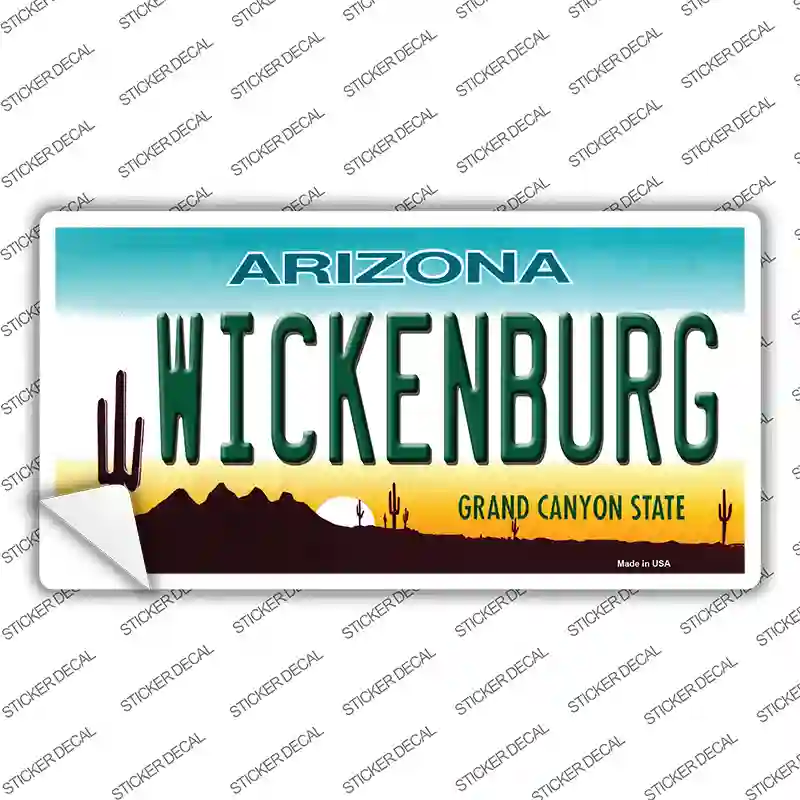 Wickenburg Arizona Novelty Sticker Decal