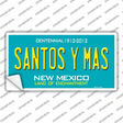 New Mexico Santos Y Mas Novelty Sticker Decal