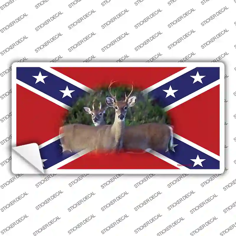 Rebel Deer Novelty Sticker Decal