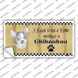 Pencil Sketch Chihuahua Novelty Sticker Decal