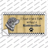 Pencil Sketch Rottweiler Novelty Sticker Decal