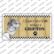 Pencil Sketch Grifton Novelty Sticker Decal