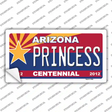 Arizona Centennial Princess Novelty Sticker Decal