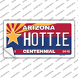 Arizona Centennial Hottie Novelty Sticker Decal