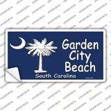 Garden City Beach South Carolina Novelty Sticker Decal