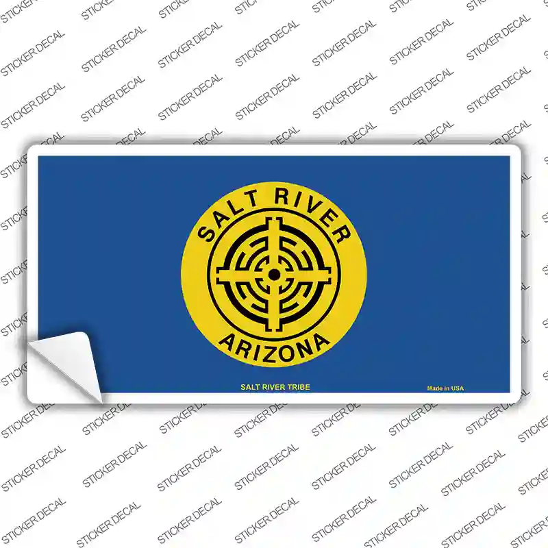 Salt River Tribe Flag Novelty Sticker Decal