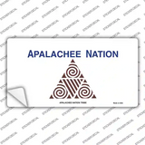 Apalachee Nation Flag Novelty Sticker Decal