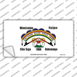 Cheyenne River Sioux Flag Novelty Sticker Decal