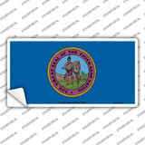 Chickasaw Nation Flag Novelty Sticker Decal