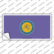 Choctaw Nation Flag Novelty Sticker Decal