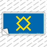 Northern Cheyenne Flag Novelty Sticker Decal