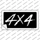 4x4 Novelty Sticker Decal
