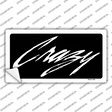 Crazy Novelty Sticker Decal