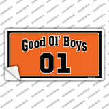 Good Ol Boys Novelty Sticker Decal
