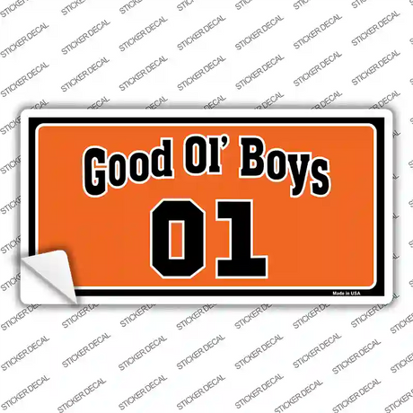 Good Ol Boys Novelty Sticker Decal