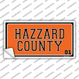 Hazard County Novelty Sticker Decal