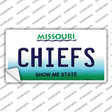 Chiefs Missouri State Novelty Sticker Decal