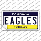 Eagles Pennsylvania State Novelty Novelty Sticker Decal