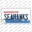 Seahawks Washington State Novelty Sticker Decal