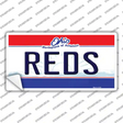 Reds Ohio State Novelty Sticker Decal