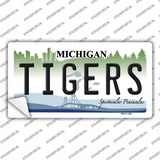 Tigers Michigan State Novelty Sticker Decal