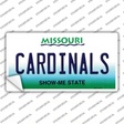 Cardinals Missouri State Novelty Sticker Decal