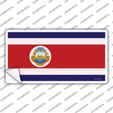 Costa Rica Flag Novelty Sticker Decal