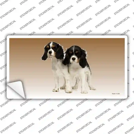 Cavalier King Charles Spaniel Dog Novelty Sticker Decal