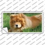Chow Chow Dog Novelty Sticker Decal