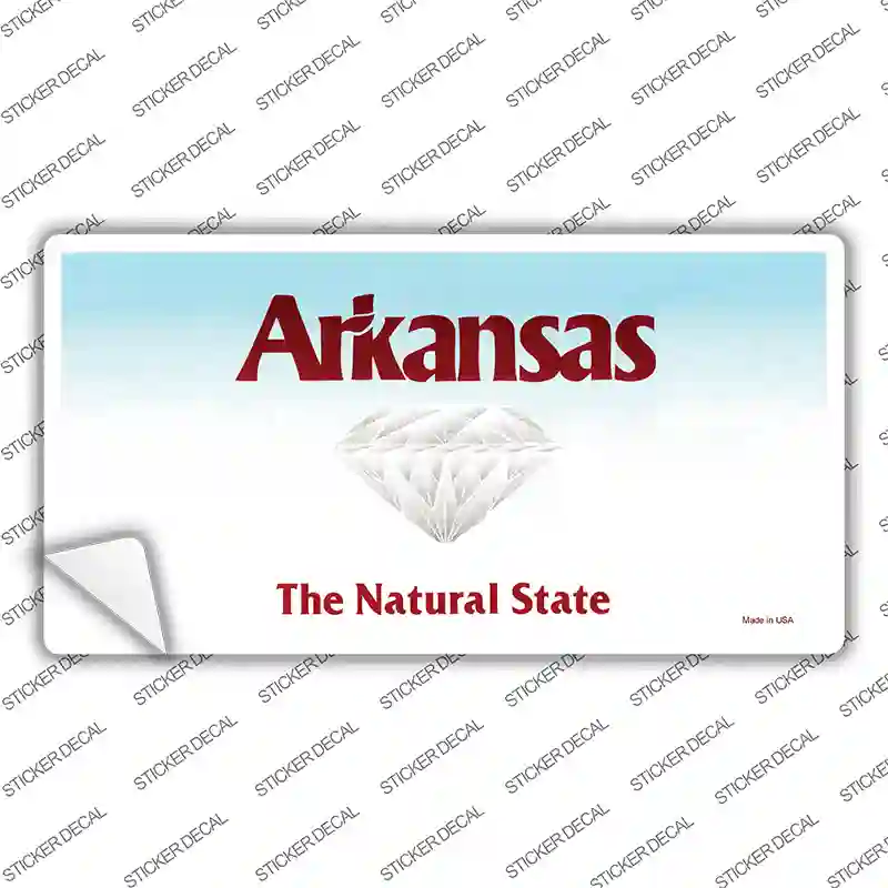 Arkansas State Novelty Sticker Decal