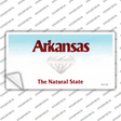 Arkansas State Novelty Sticker Decal
